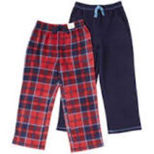 St. Eve Boys' Sleep Pant 2-pack - Red Plaid NWT